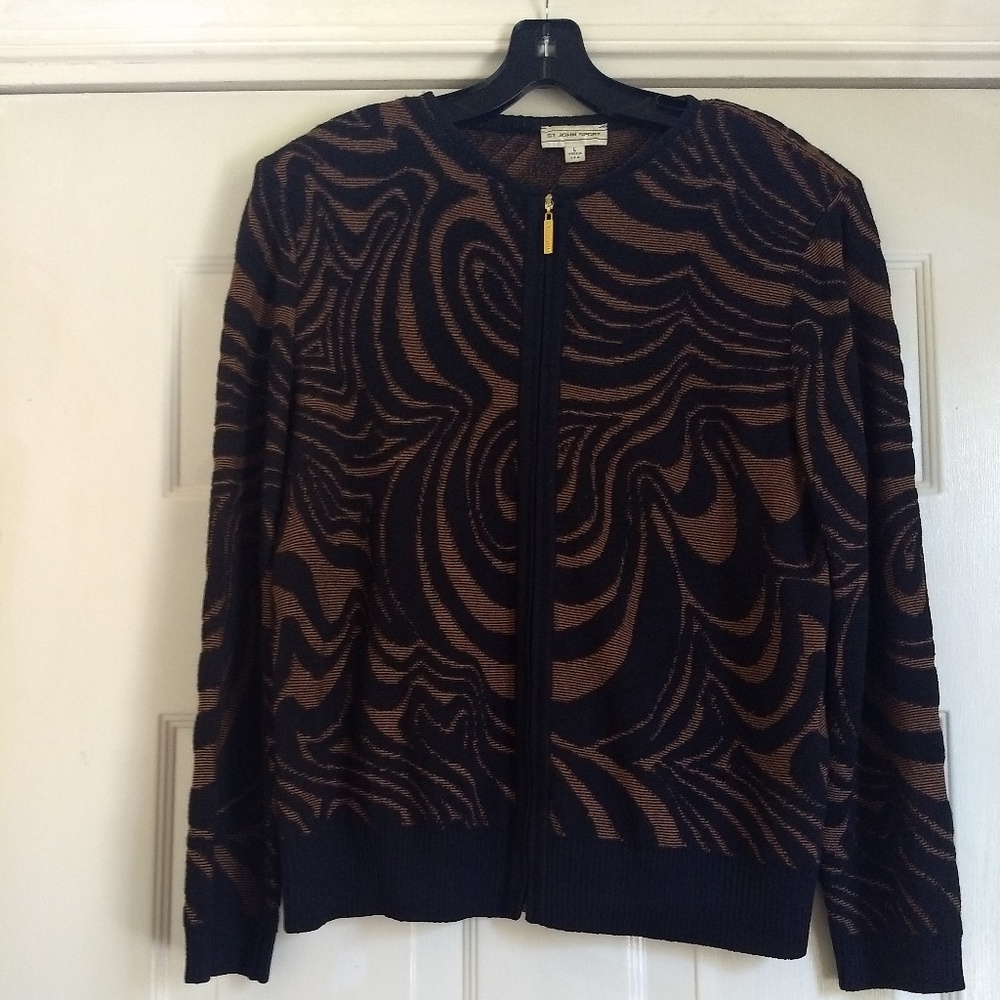 St. John Sport Knit Cardigan